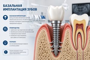 Базальная имплантация зубов: возможности современной стоматологии