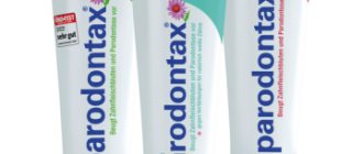 The effectiveness of Parodontax toothpaste
