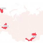 Города России, из которых приезжают на ортопедическое лечение пациенты к Сергею Самсакову
