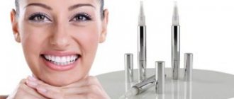 Instructions for using teeth whitening pencils and reviews