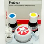 Instructions for using Forfenan paste in dentistry