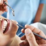 Treatment by a dentist