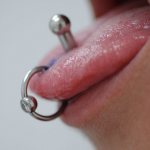 Tongue piercing allows you to stand out