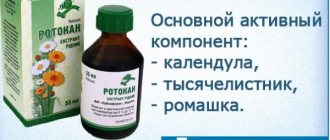 Ротокан (Rotocanum) для полоскания десен при воспалении. Как разводить, применение, цена, отзывы