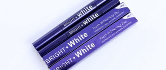 Composition of the whitening pencil