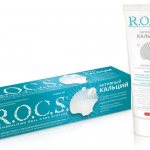 Rox active calcium toothpaste